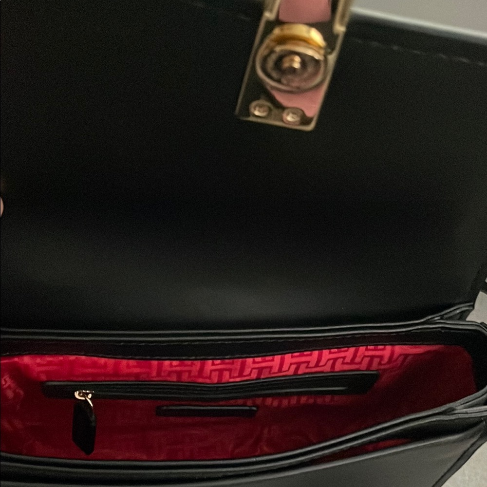Halston Heritage Black Crossbody Bag - Picture 4 of 7